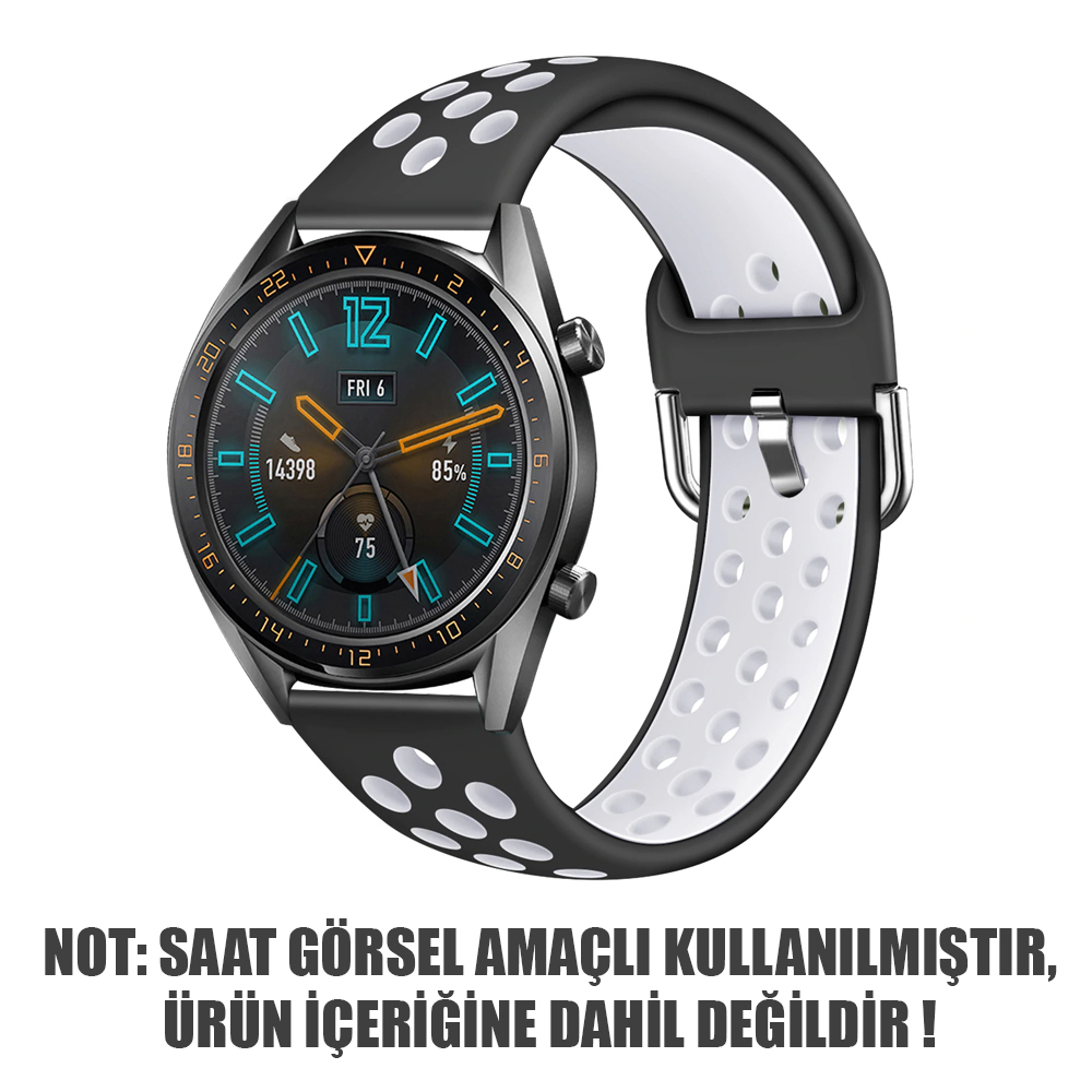 Microsonic Xiaomi Amaz Fit Verge Lite Rainbow Sport Band Kordon Siyah ...