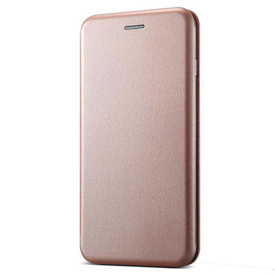 CaseUp Huawei P30 Kılıf Manyetik Stantlı Flip Cover Rose Gold