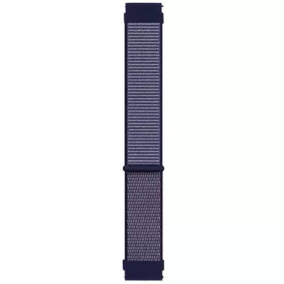 Microsonic Amazfit Balance Hasırlı Kordon Woven Sport Loop Mor