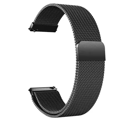 Microsonic Amazfit Balance Milanese Loop Kordon Siyah