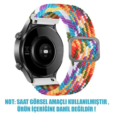 Microsonic Amazfit Bip U Kordon Braided Loop Band Pride Edition