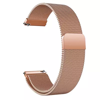 Microsonic Amazfit Cheetah (Round) Milanese Loop Kordon Rose Gold