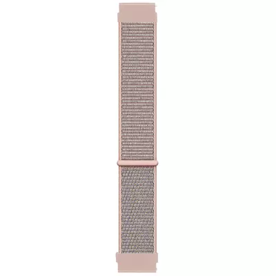 Microsonic Amazfit Cheetat (Square) Hasırlı Kordon Woven Sport Loop Rose Gold