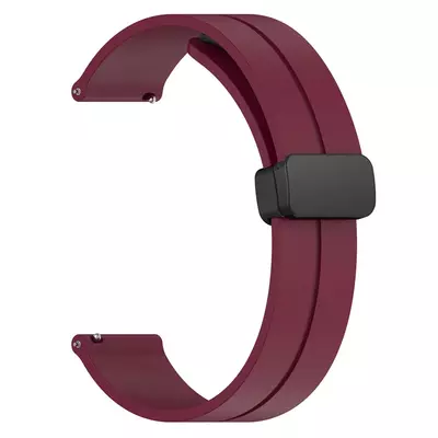 Microsonic Amazfit Cheetat (Square) Kordon Ribbon Line Bordo