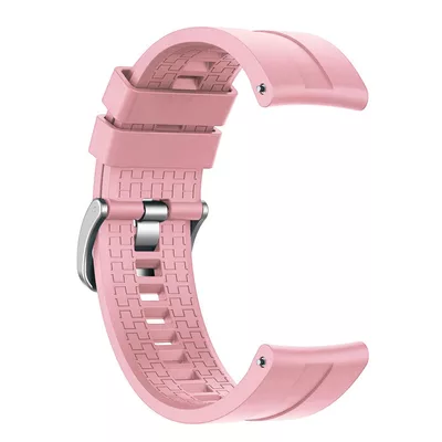 Microsonic Amazfit GTS 2e 42mm Kordon, Silicone RapidBands Rose Gold