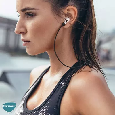 Microsonic Apple AirPods Pro Neck Rope Silicone Kırmızı