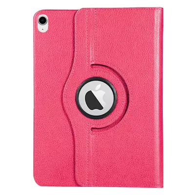 Microsonic Apple iPad Air 11 2024 Kılıf (A2902-A2903) 360 Rotating Stand Deri Pembe