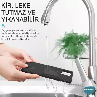 Microsonic Apple iPhone 14 Pro Max Kılıf Liquid Lansman Silikon Kırmızı