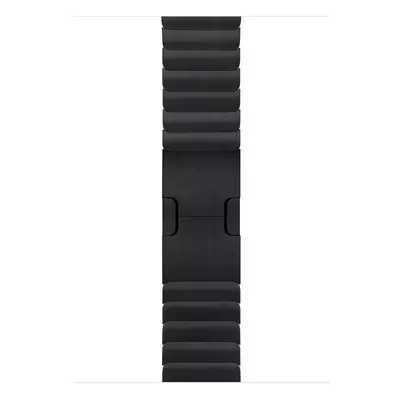 Microsonic Apple Watch Series 9 45mm Kordon Link Bracelet Band Siyah