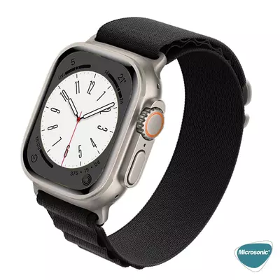 Microsonic Apple Watch Ultra 2 Kordon Alpine Loop Yeşil