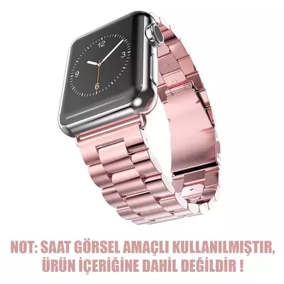 Microsonic Apple Watch Ultra 2 Metal Stainless Steel Kordon Rose Gold