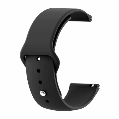 Microsonic Garmin Forerunner 255 Silicone Sport Band Siyah