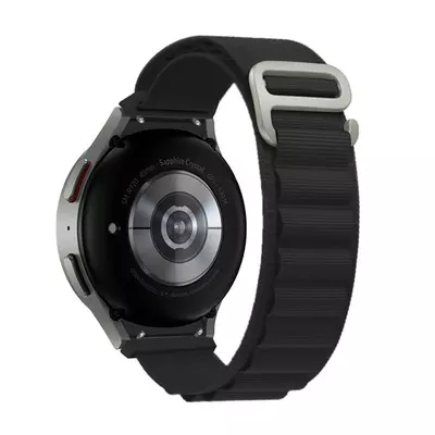 Microsonic Garmin Vivoactive 3 Kordon Alpine Loop Siyah