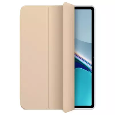 Microsonic Honor Pad X9 Kılıf Slim Translucent Back Smart Cover Gold