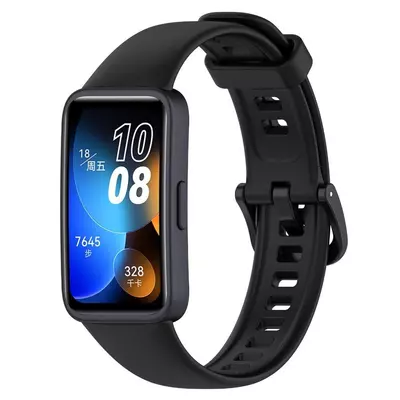 Microsonic Huawei Band 8 Kordon, Silicone Sport Band Siyah