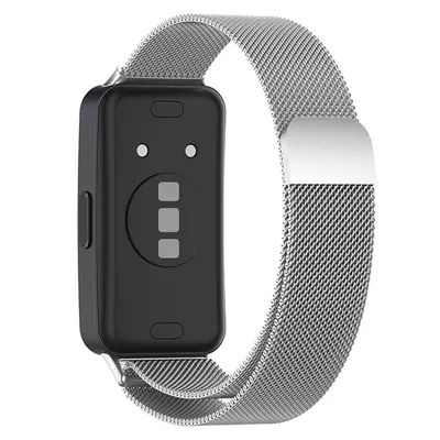 Microsonic Huawei Band 9 Milanese Loop Kordon Gümüş