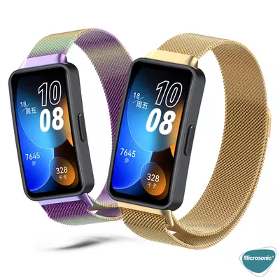 Microsonic Huawei Band 9 Milanese Loop Kordon Iridescent