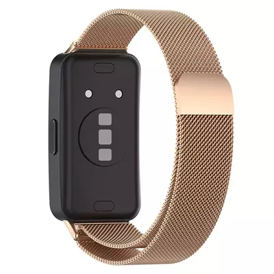 Microsonic Huawei Band 9 Milanese Loop Kordon Rose Gold