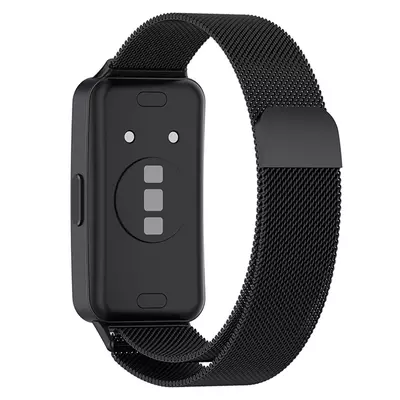 Microsonic Huawei Band 9 Milanese Loop Kordon Siyah