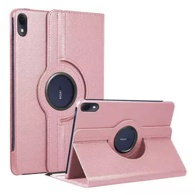 Microsonic Huawei MatePad 11.5 Kılıf 360 Rotating Stand Deri Rose Gold