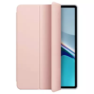 Microsonic Huawei MatePad 11.5 Kılıf Slim Translucent Back Smart Cover Rose Gold