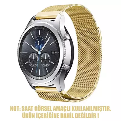 Microsonic Huawei Watch GT 3 Pro 46mm Titanyum Milanese Loop Kordon Gold