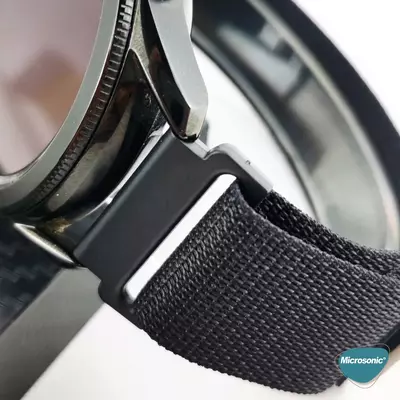 Microsonic Huawei Watch GT 3 Pro Titanium Kordon Alpine Loop Bej