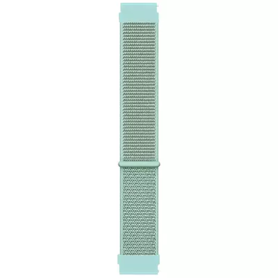 Microsonic Huawei Watch GT3 42mm Hasırlı Kordon Woven Sport Loop Mint Yeşili