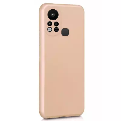 Microsonic Matte Silicone Infinix Hot 11S Kılıf Gold