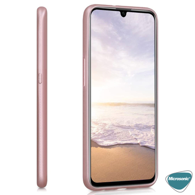 Microsonic Realme 5 Pro Kılıf Matte Silicone Kırmızı