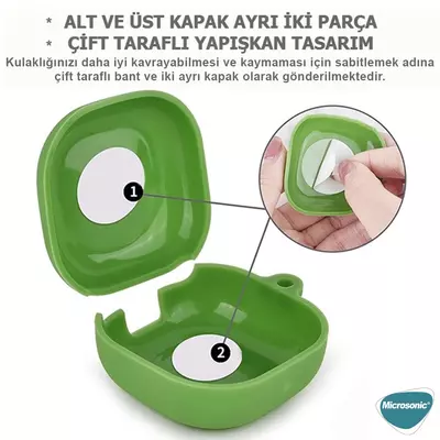 Microsonic Samsung Galaxy Buds 2 Kılıf Cartoon Figürlü Silikon Crtn-Fgr-Cmra