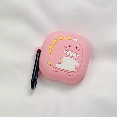 Microsonic Samsung Galaxy Buds FE Kılıf Cartoon Figürlü Silikon Crtn-Fgr-Dnzr-Pmb