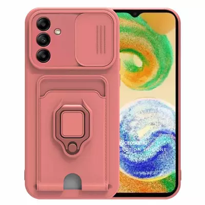 Microsonic Samsung Galaxy M34 5G Kılıf Multifunction Silicone Pembe