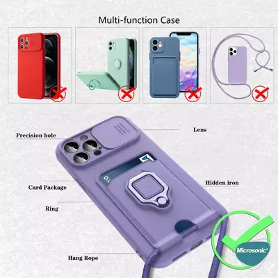 Microsonic Samsung Galaxy S20 FE Kılıf Multifunction Silicone Yeşil