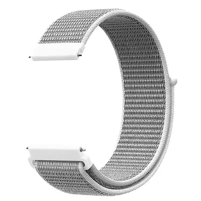 Microsonic Samsung Galaxy Watch 4 Classic 46mm Hasırlı Kordon Woven Sport Loop Beyaz