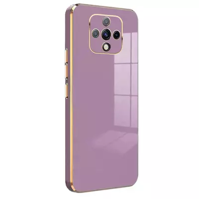 Microsonic TECNO Camon 16 Premier Kılıf Olive Plated Lila