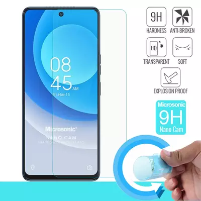 Microsonic TECNO Camon 19 Pro Nano Glass Cam Ekran Koruyucu