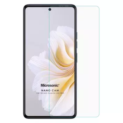 Microsonic TECNO Camon 20 Pro 5G Nano Glass Cam Ekran Koruyucu