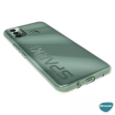 Microsonic TECNO Spark 7T Kılıf Transparent Soft Şeffaf