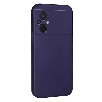 Microsonic Xiaomi Poco M5 Kılıf Matte Silicone Lacivert