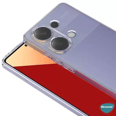 Microsonic Xiaomi Poco M6 Pro 4G Kılıf Transparent Soft Şeffaf