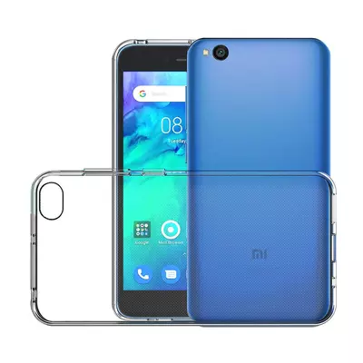 Microsonic Xiaomi Redmi Go Kılıf Transparent Soft Beyaz