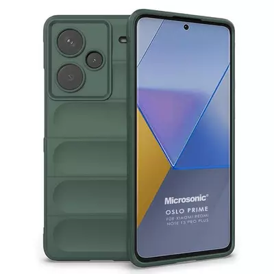 Microsonic Xiaomi Redmi Note 13 Pro Plus 5G Kılıf Oslo Prime Yeşil