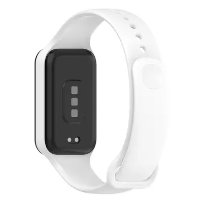 Microsonic Xiaomi Smart Band 8 Active Kordon, Silicone Sport Band Beyaz