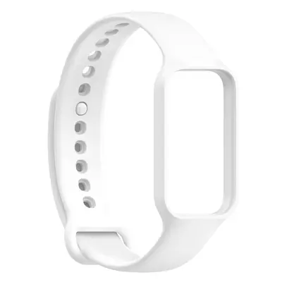 Microsonic Xiaomi Smart Band 8 Active Kordon, Silicone Sport Band Beyaz