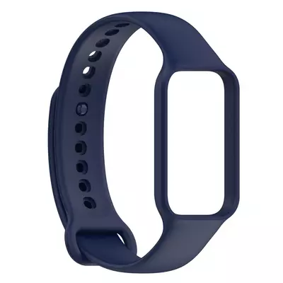 Microsonic Xiaomi Smart Band 8 Active Kordon, Silicone Sport Band Lacivert