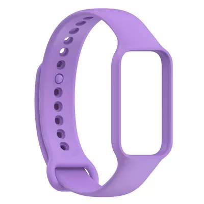 Microsonic Xiaomi Smart Band 8 Active Kordon, Silicone Sport Band Lila