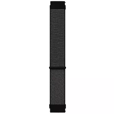 Microsonic Xiaomi Watch 2 Hasırlı Kordon Woven Sport Loop Siyah