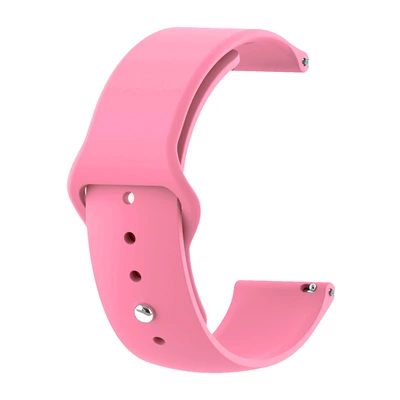 Microsonic Xiaomi Watch S1 Pro Silicone Sport Band Pembe