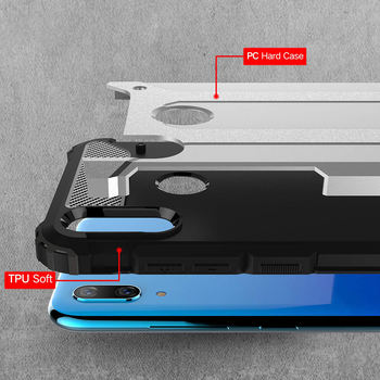 CaseUp Huawei Y7 2019 Kılıf Tank Kırmızı